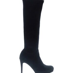 LK Bennett Elegant Black Heeled Boots 38